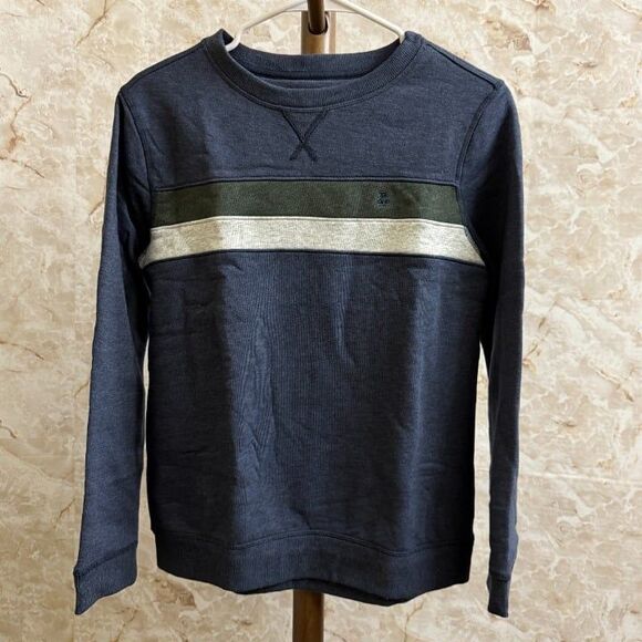 IZOD Boys' Long Sleeve Fleece Crewneck Pullover Sweatshirt Size L14/16 - Picture 1 of 5